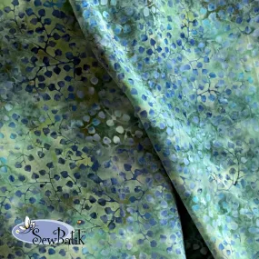 45" Rayon - Gardenista Vine - Ocean Teal