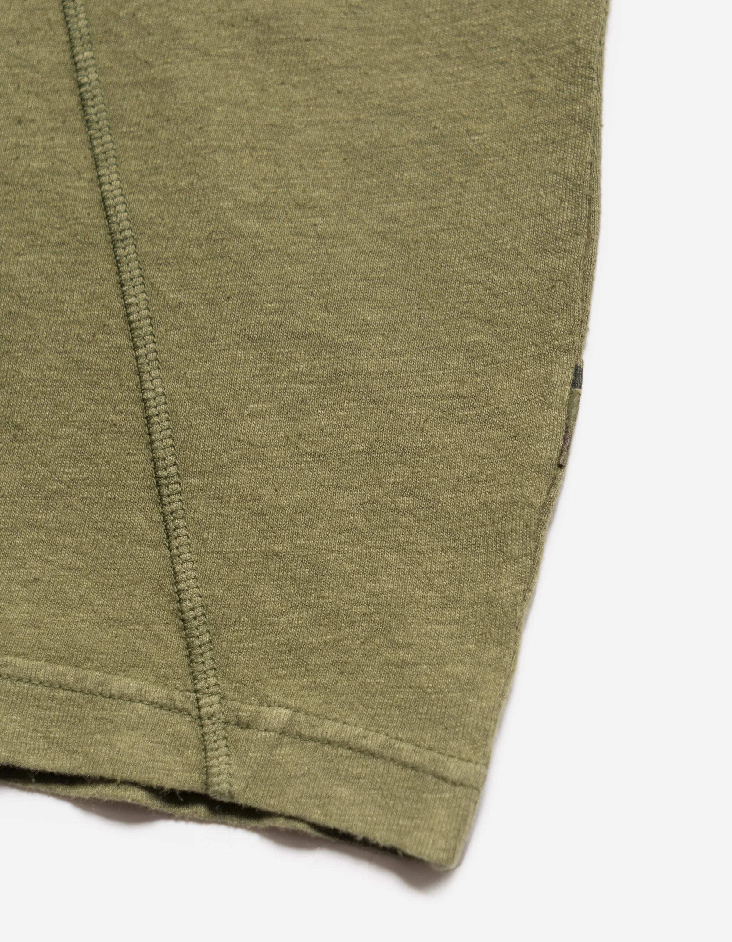 5000 Kesagiri Hemp Oversized T-Shirt Olive OG-107F