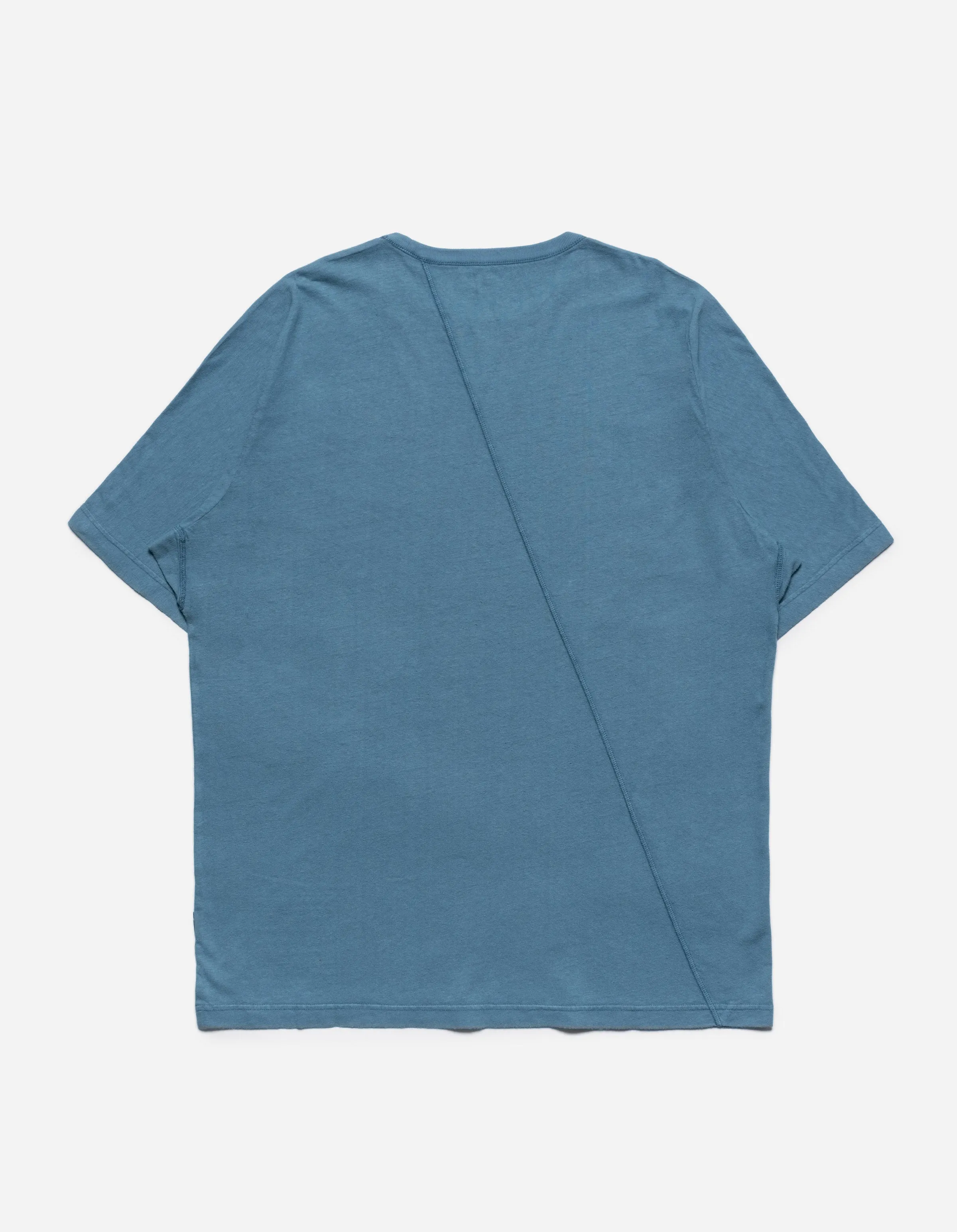 5000 Kesagiri Hemp Oversized T-Shirt Subdued Blue