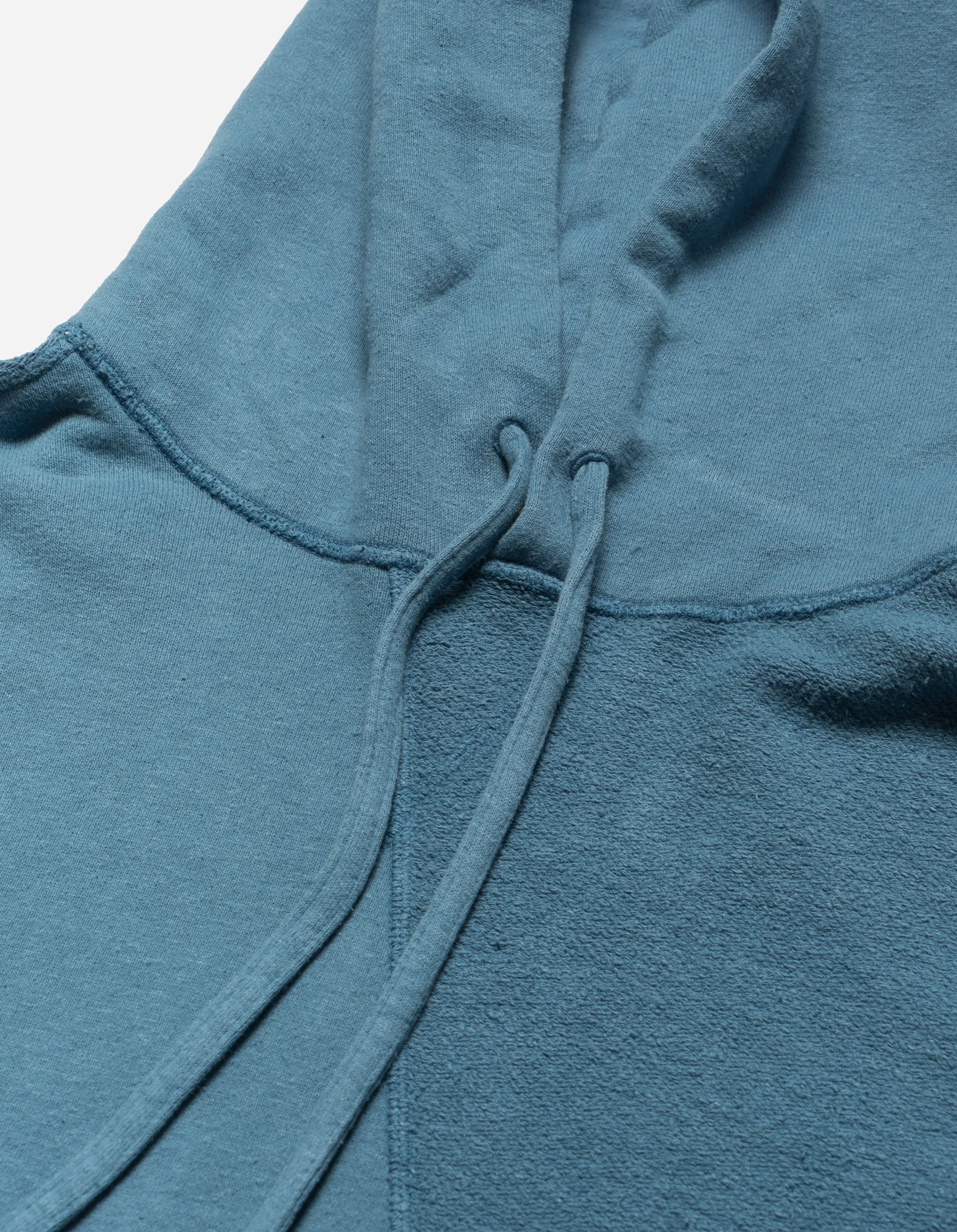 5002 Kesagiri Hemp Hooded Sweat Subdued Blue