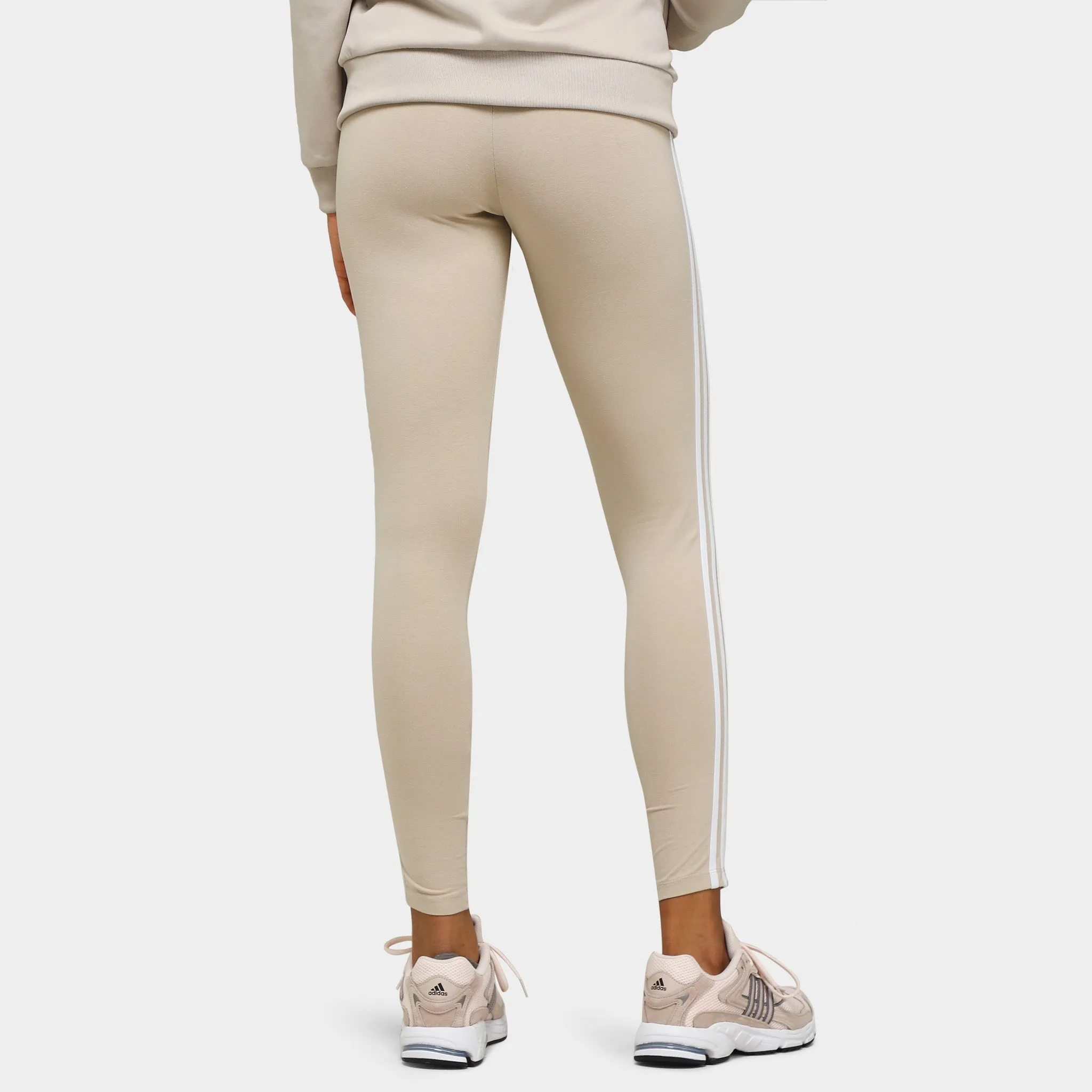 adidas Originals Women's Adicolor Classics 3-Stripes Tights / Wonder Beige