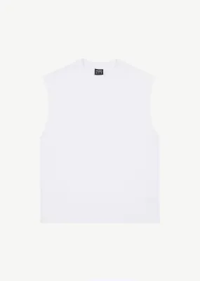 AFENDS Mens Vacation - Sleeveless Tee - White