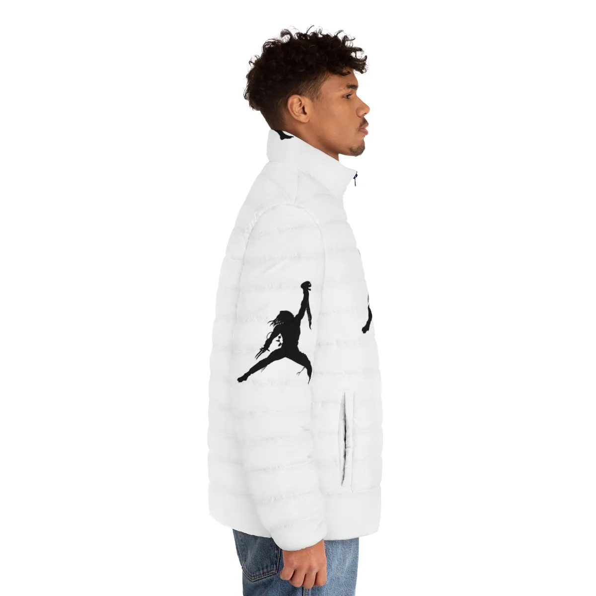 Air Hunter Sci-Fi Puffer Jacket - Predator Inspired Outerwear