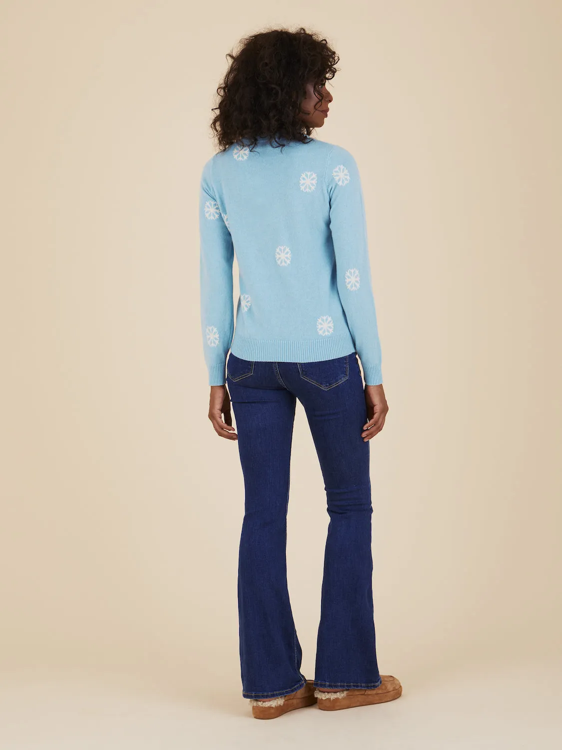 Alaska Sky Blue Cashmere Jumper