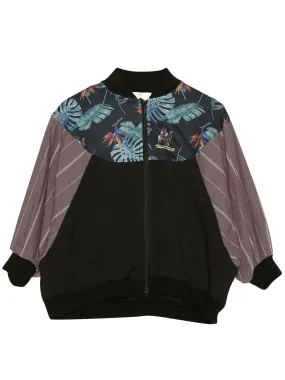 Aloha Black Spring Bomber