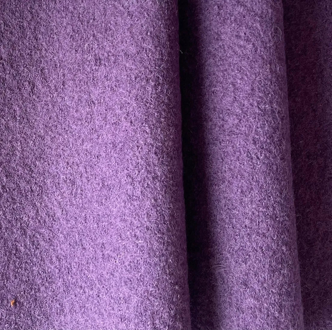 Amethyst 12 oz. Boiled Wool Coating (Made in Germany)