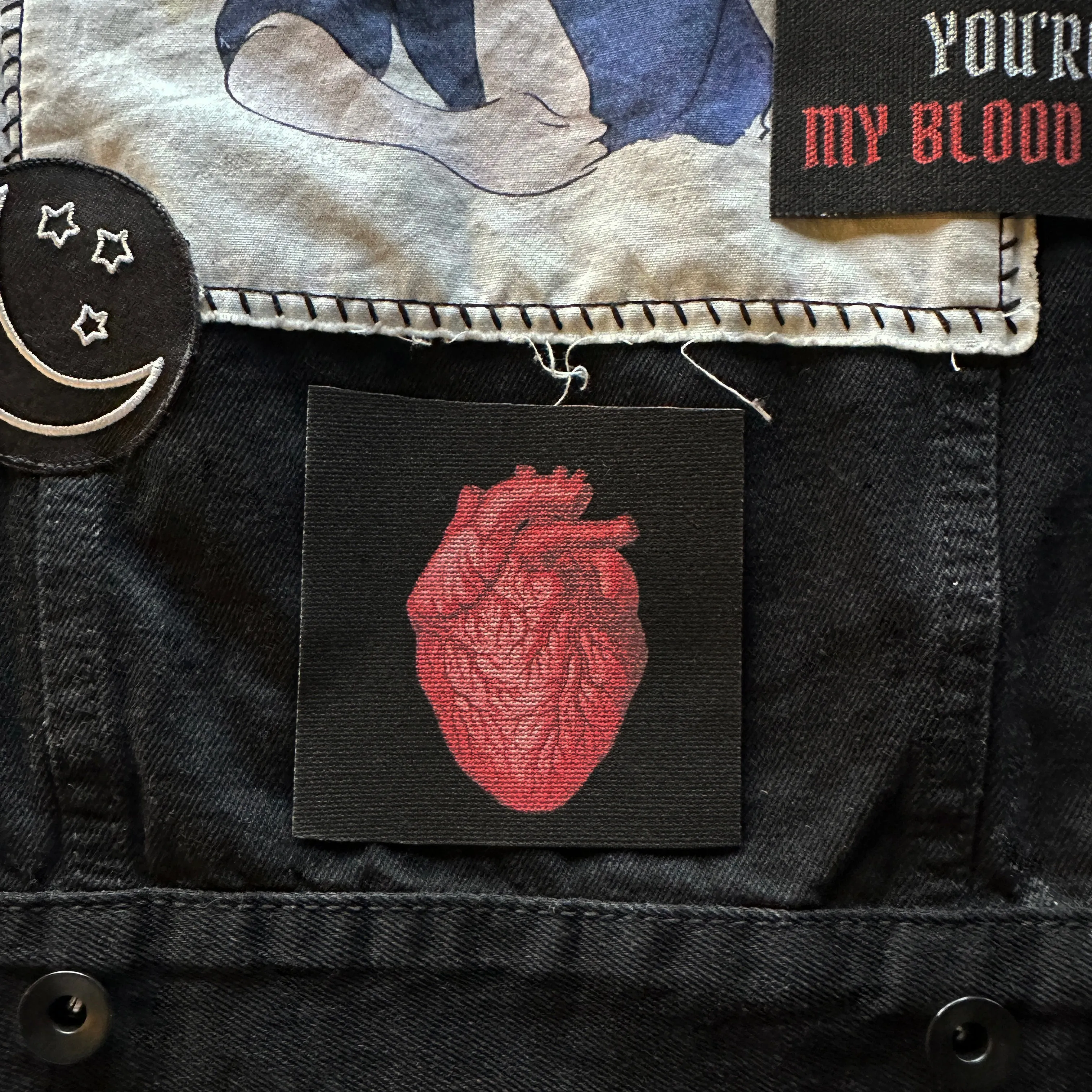 Anatomical Heart Fabric Patch