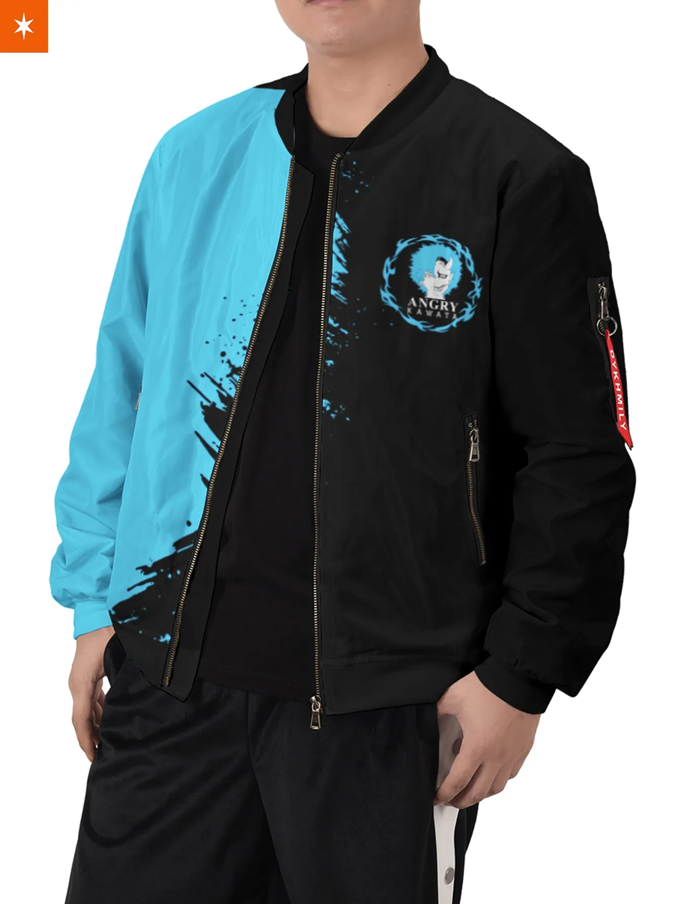 Angry Kawata Bomber Jacket