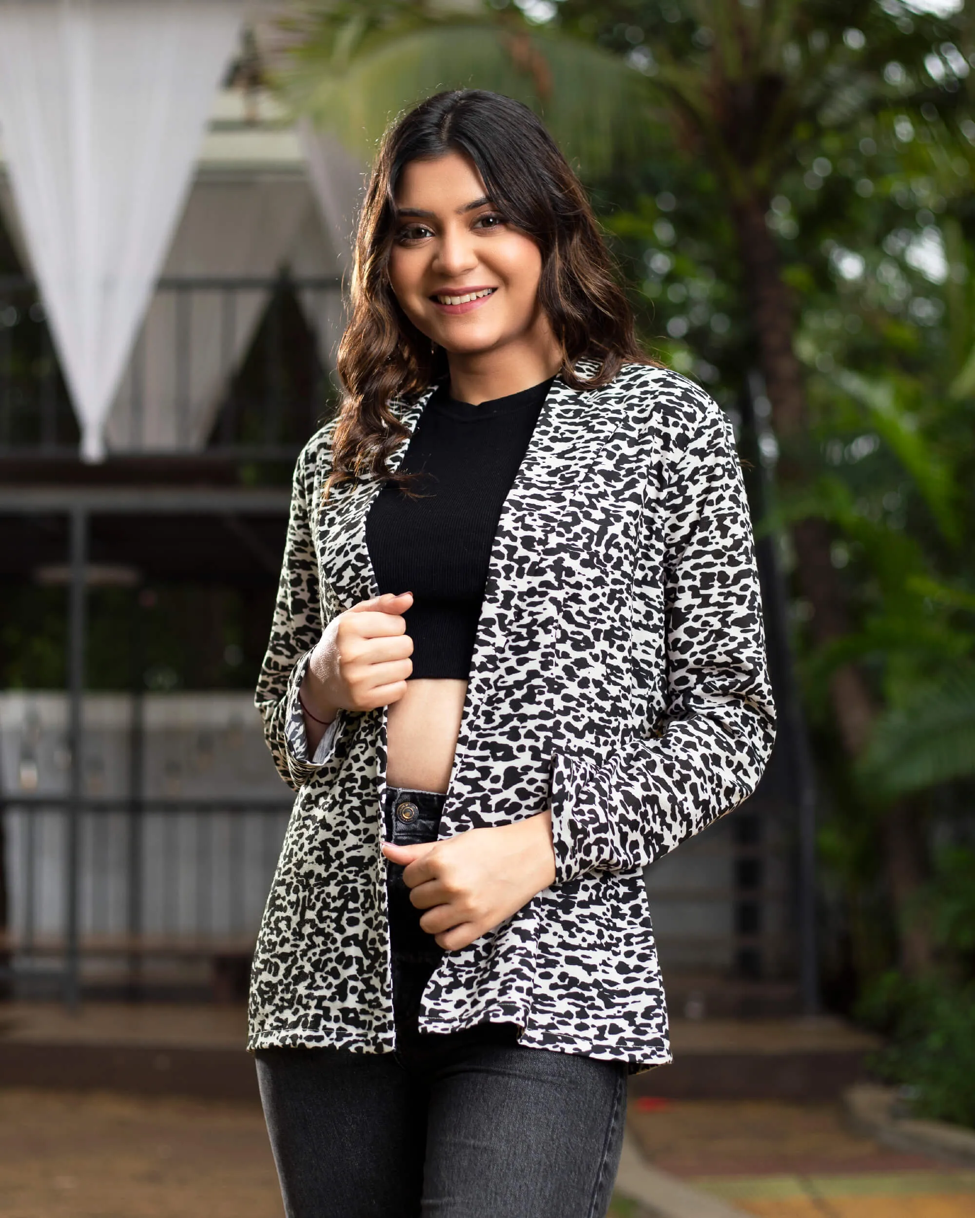 Animal Printed Jacket