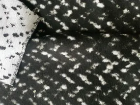 Aquilino Rimondi Dalmatian-Inspired Reversible Wool & Silk Blend Coating (Made in Italy)