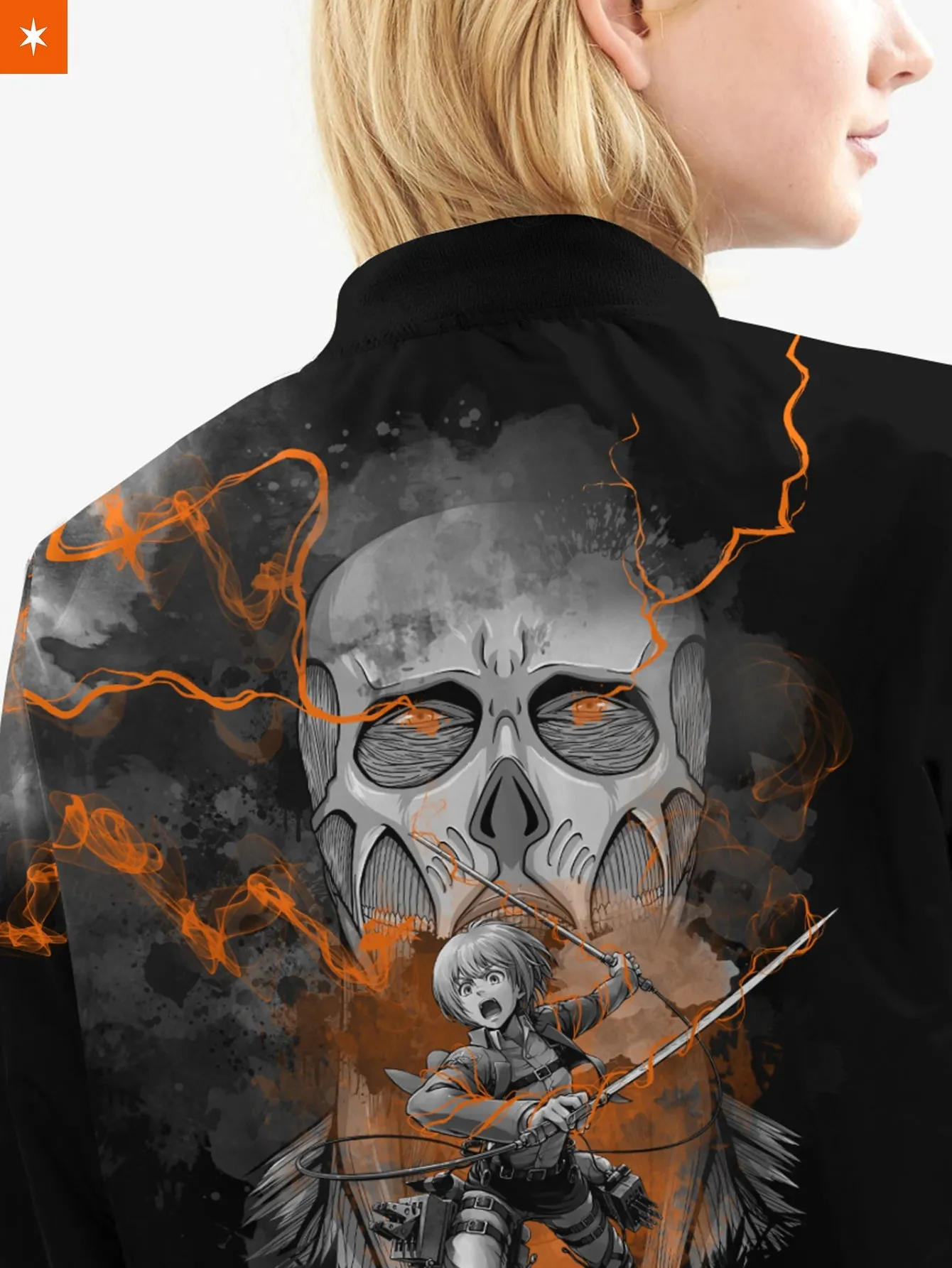 Armin Summoning Titan Bomber Jacket