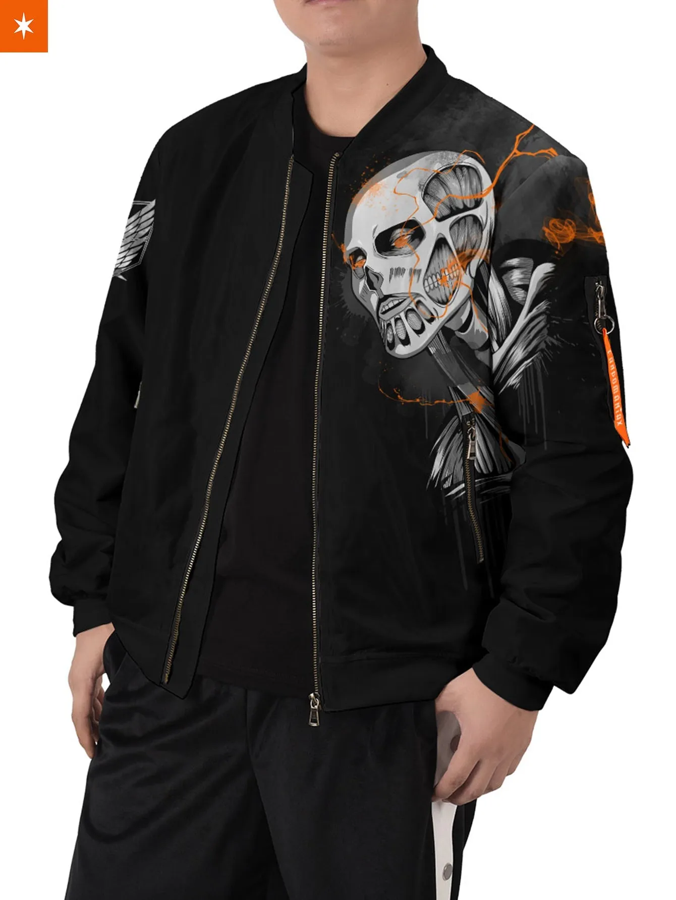 Armin Summoning Titan Bomber Jacket