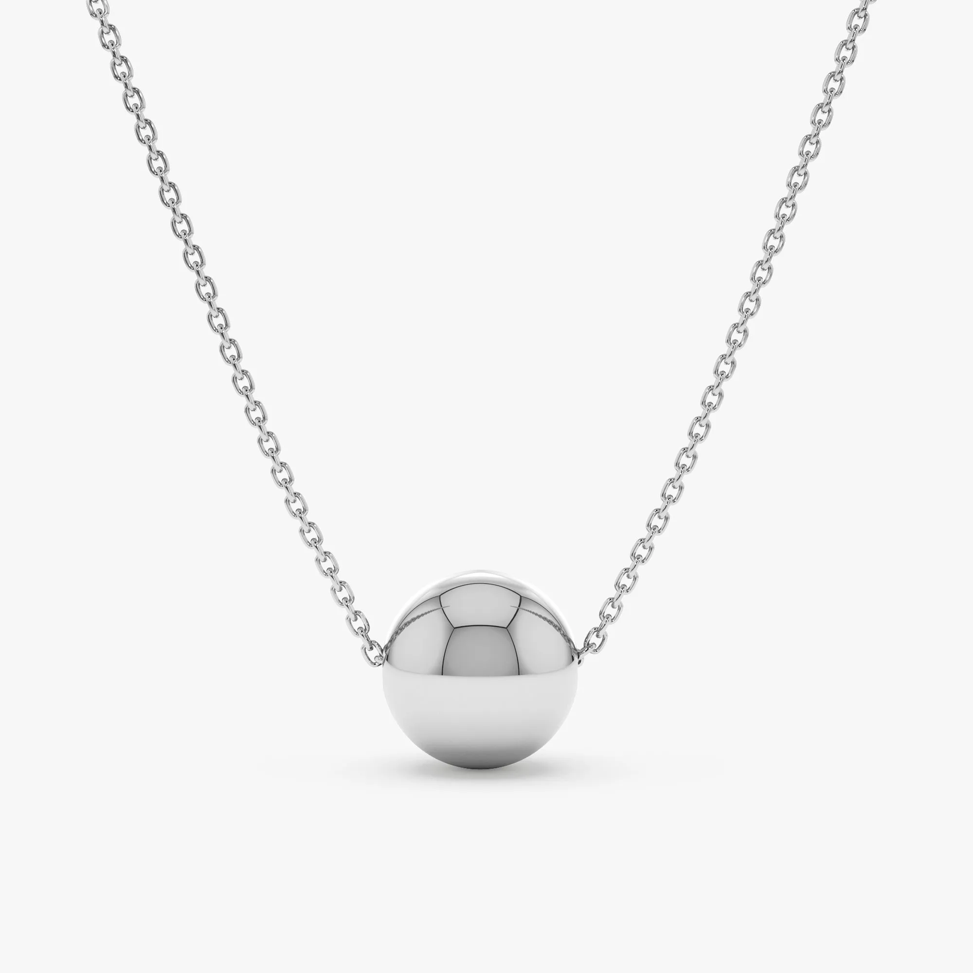 Ball Pendant Necklace, Demitra