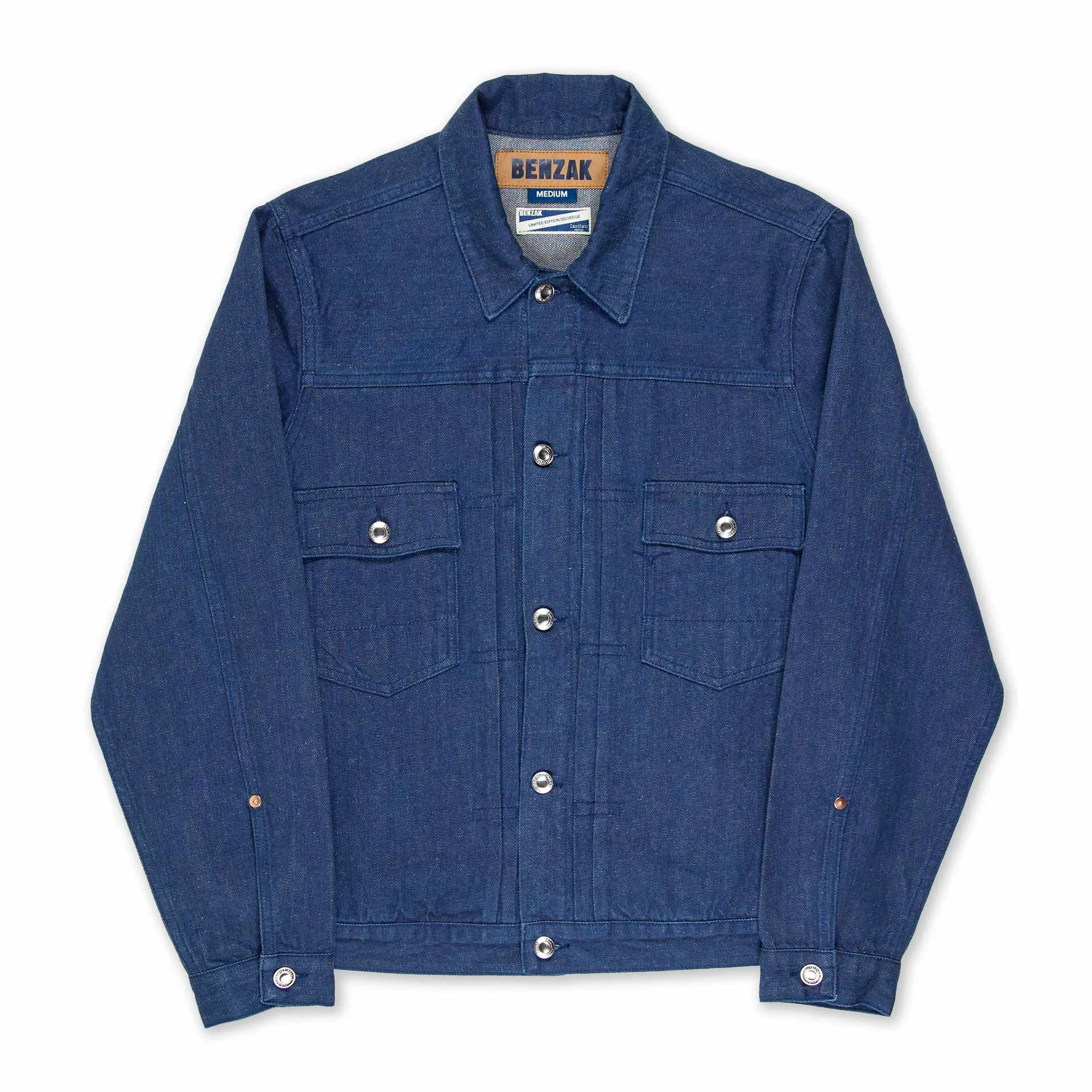 BDJ-T2 TYPE II JACKET 12.5 oz. natural indigo hemp selvedge [C/O]