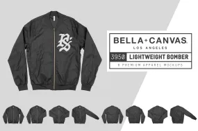 Bella   Canvas 3950 Lightweight Bomber Mockups