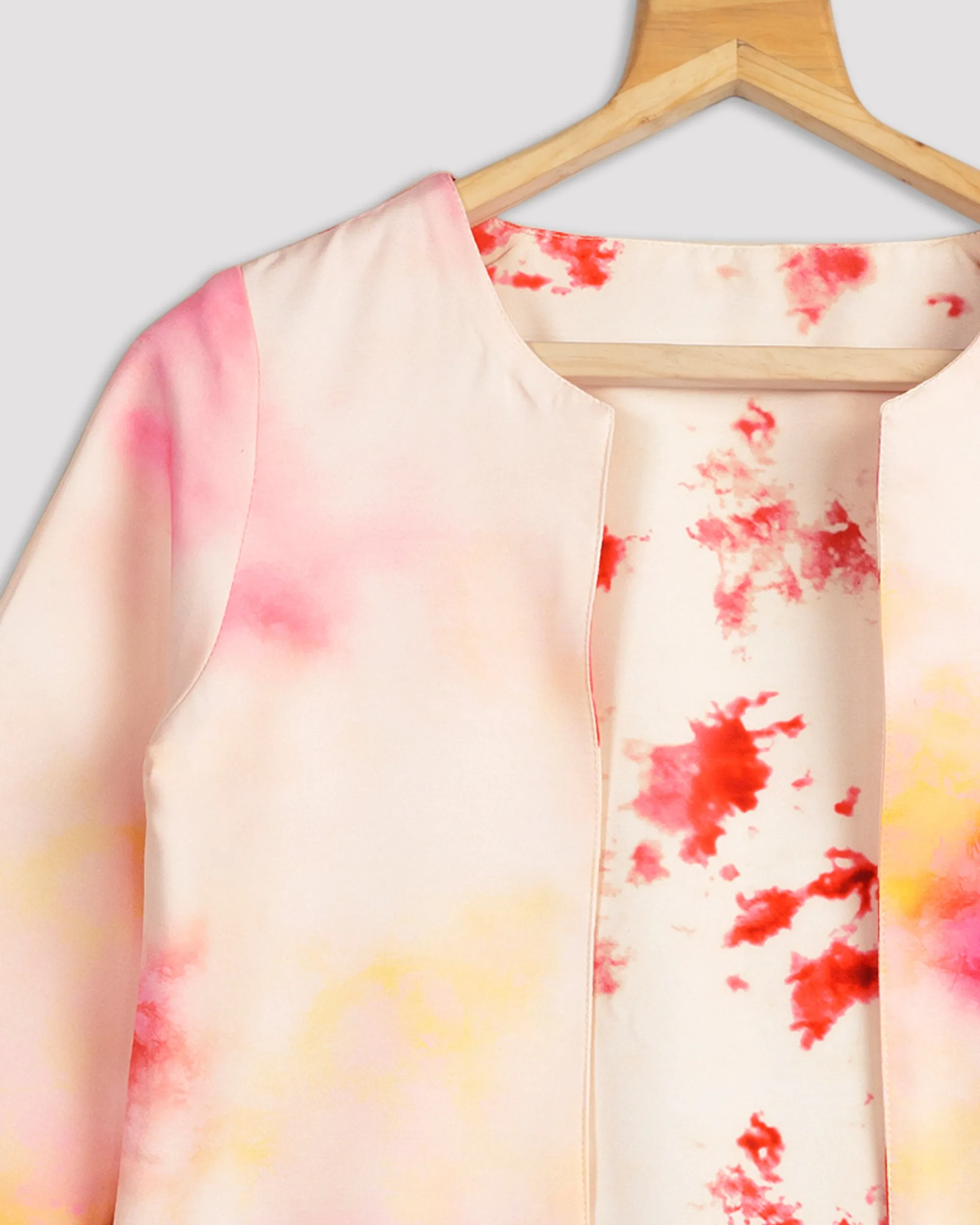 Bestselling Tie And Dye Reversible Jacket For Women