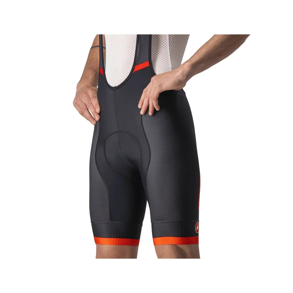 Bib short Castelli Competizione Kit Bibshort Black Red