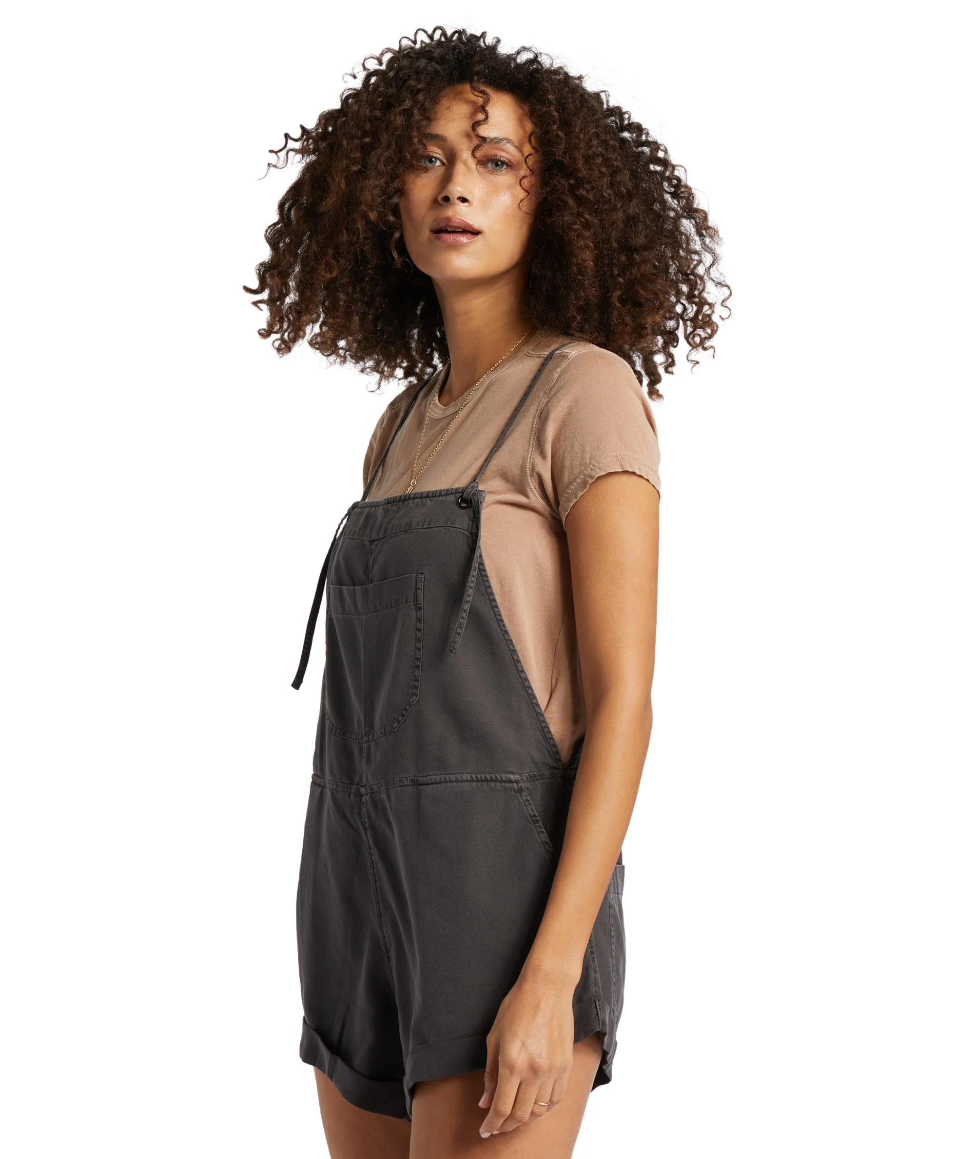 Billabong Wild Pursuit Romper-Off Black