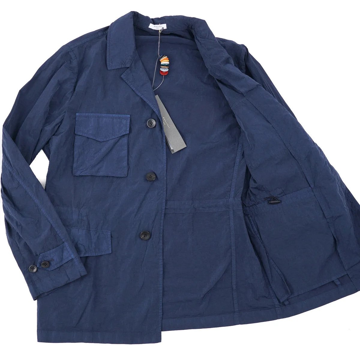 Boglioli Lightweight Nylon Field Jacket