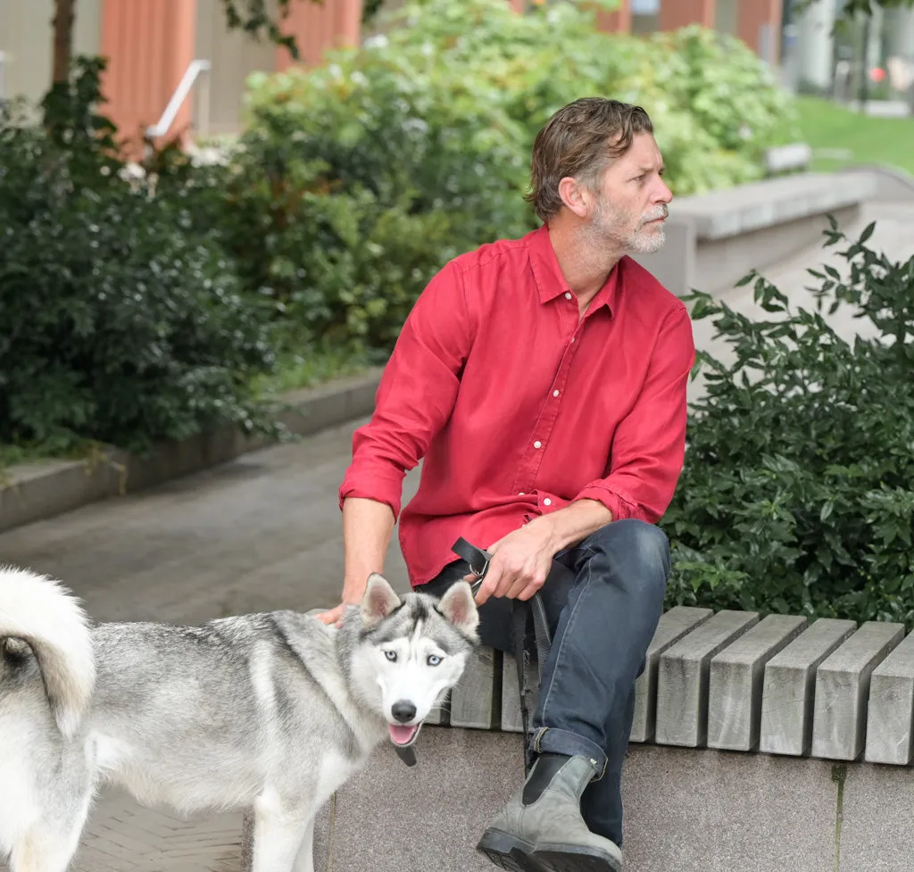 Bourgogne Red Hemp Shirt