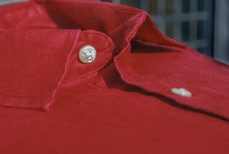 Bourgogne Red Hemp Shirt