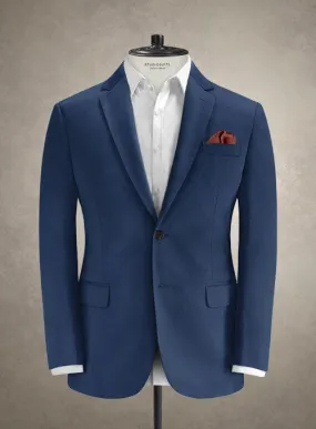 Caccioppoli Cotton Gabardine Lapis Blue Jacket