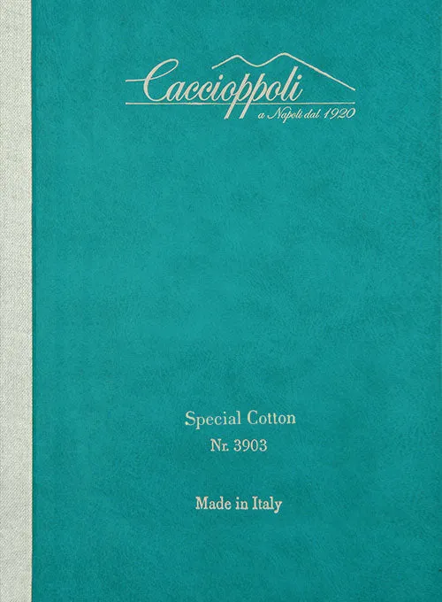 Caccioppoli Cotton Gabardine Lapis Blue Jacket