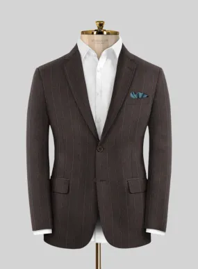 Caccioppoli Edoara Brown Wool Jacket