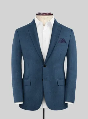 Caccioppoli Sun Dream Isano Blue Wool Jacket