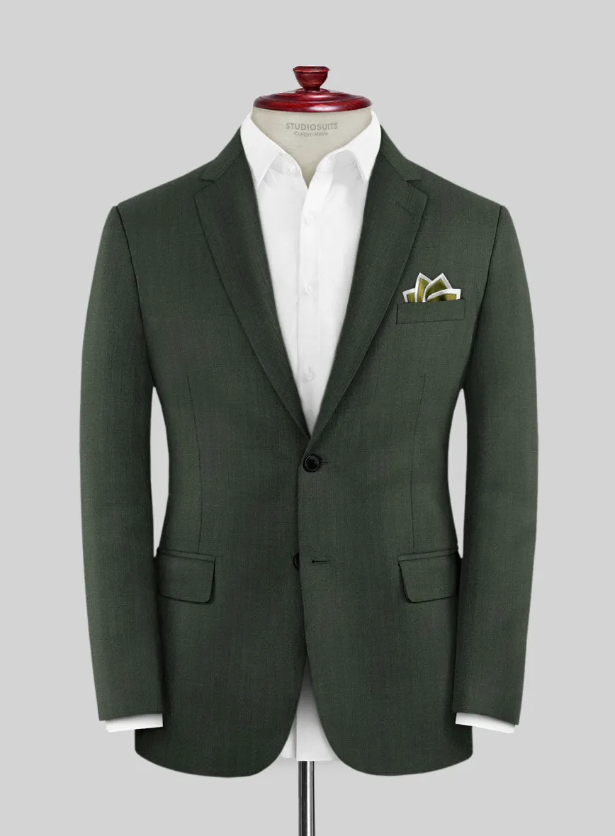 Caccioppoli Sun Dream Siuco Green Wool Jacket