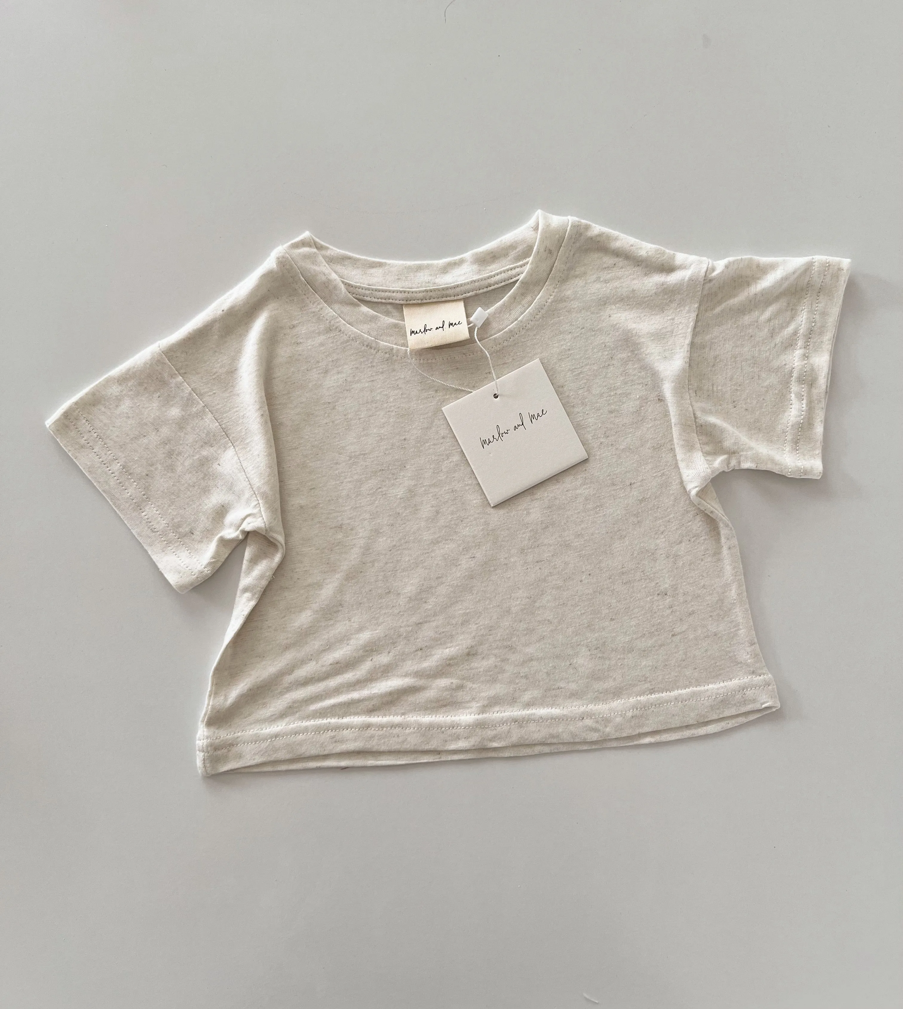 Callie linen rayon tee