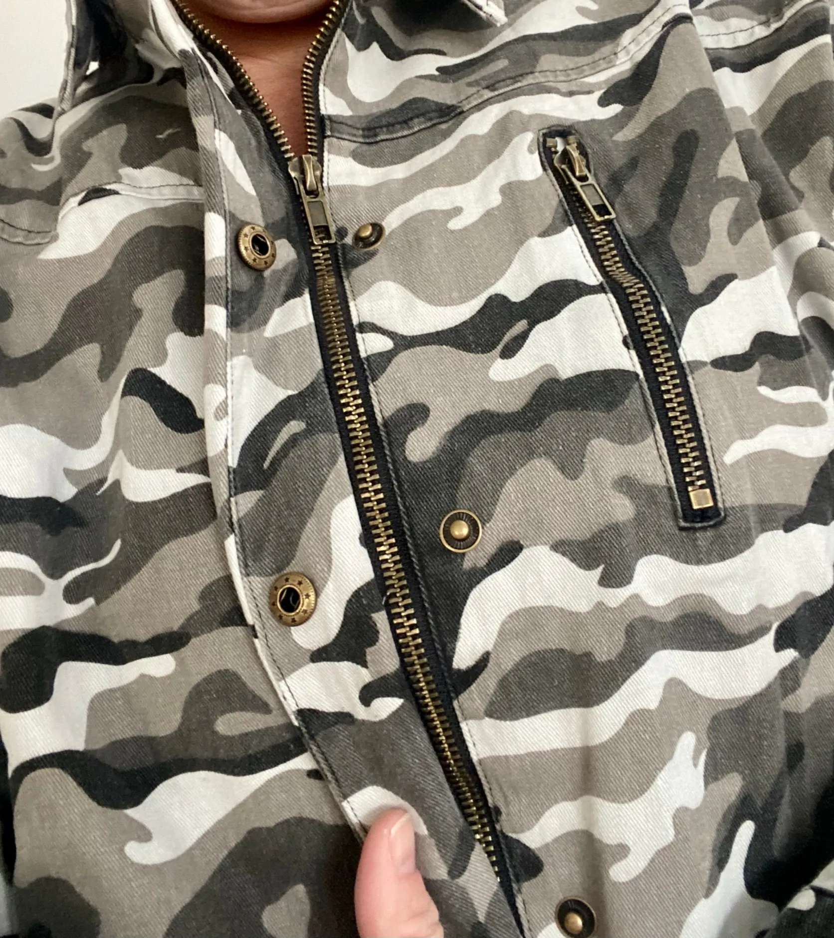 Camo Safari Jacket