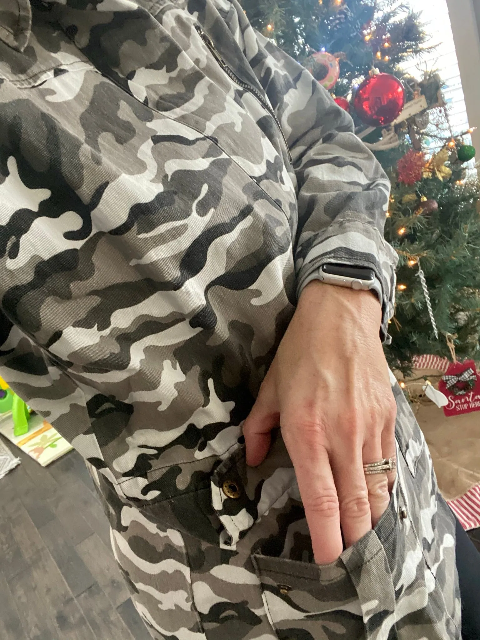 Camo Safari Jacket