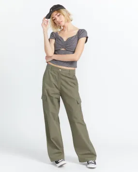 Cargstone Pants - Army Green Combo