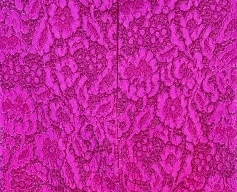 Caroline Charles London Vintage Cerise Lace Jacket & Skirt UK 16/18 US 12/14 EU44/46