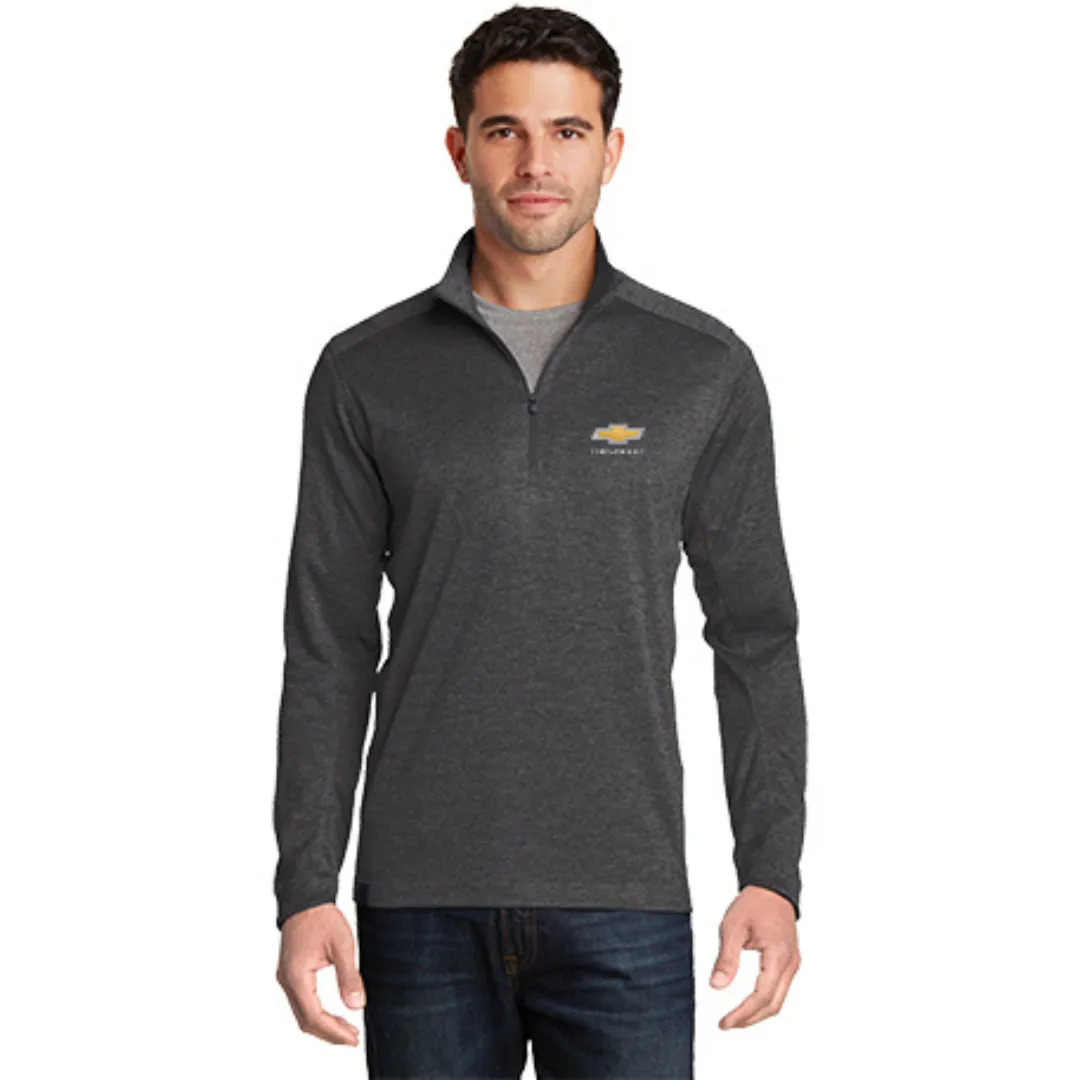 Chevrolet Gold Bowtie OGIO® Pixel Quarter Zip Pullover Jacket