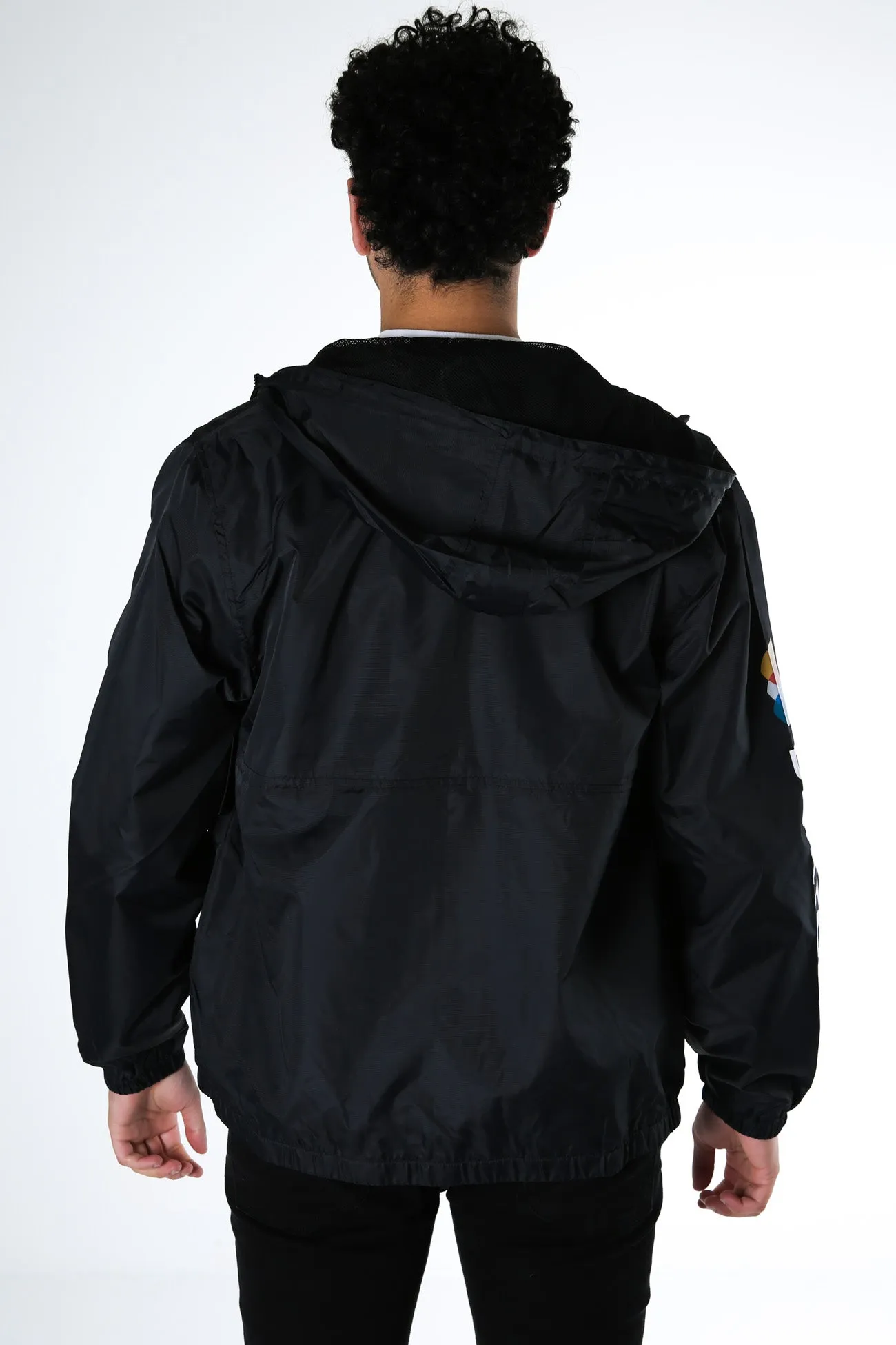 Claxton Alton Lightweight Zip Hood Jacket Black