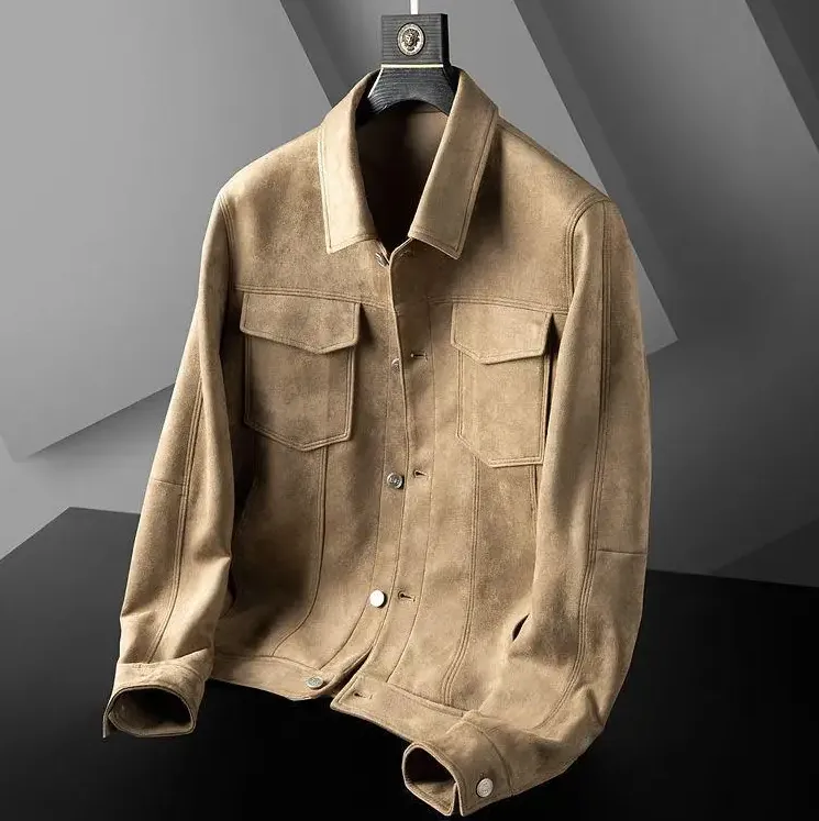 Clement™ | Luxury Retro Style Suede Jacket