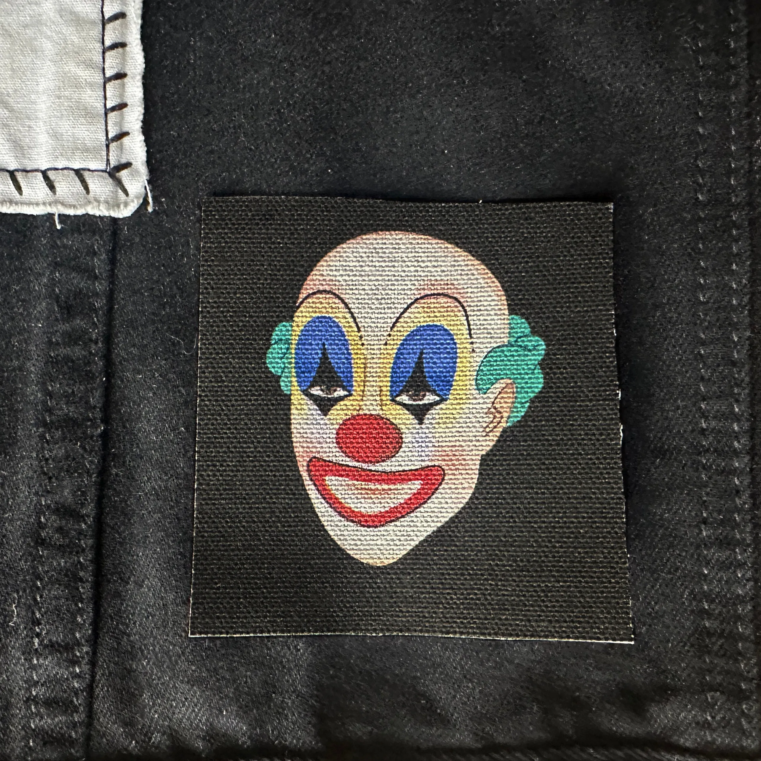 Clown Sew-On Fabric Patch