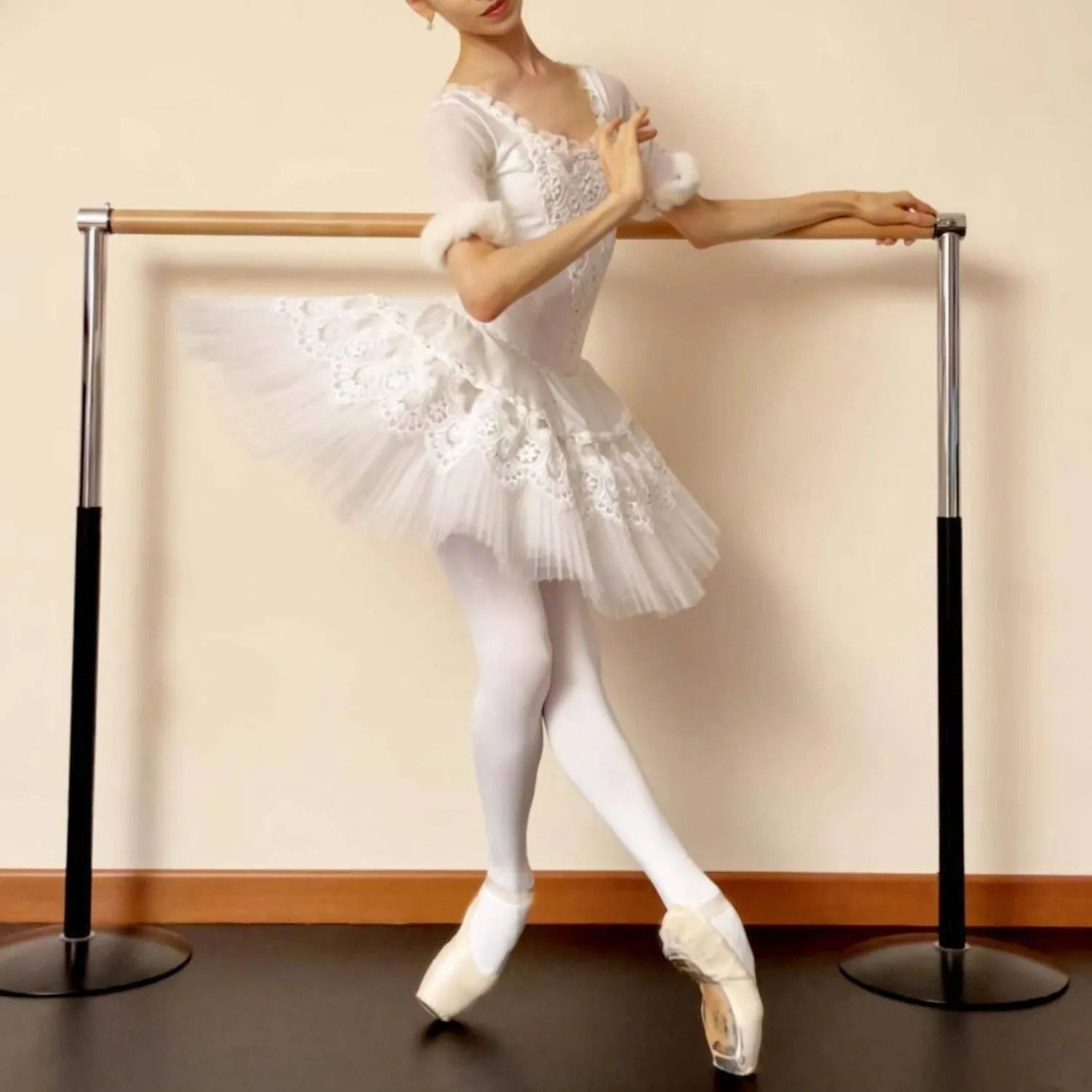 Convertible Dance Tights - White