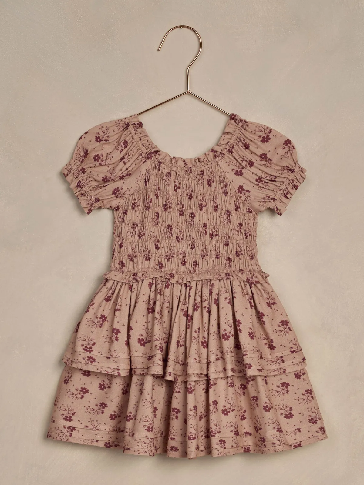 Cosette Dress, Fig Ditsy