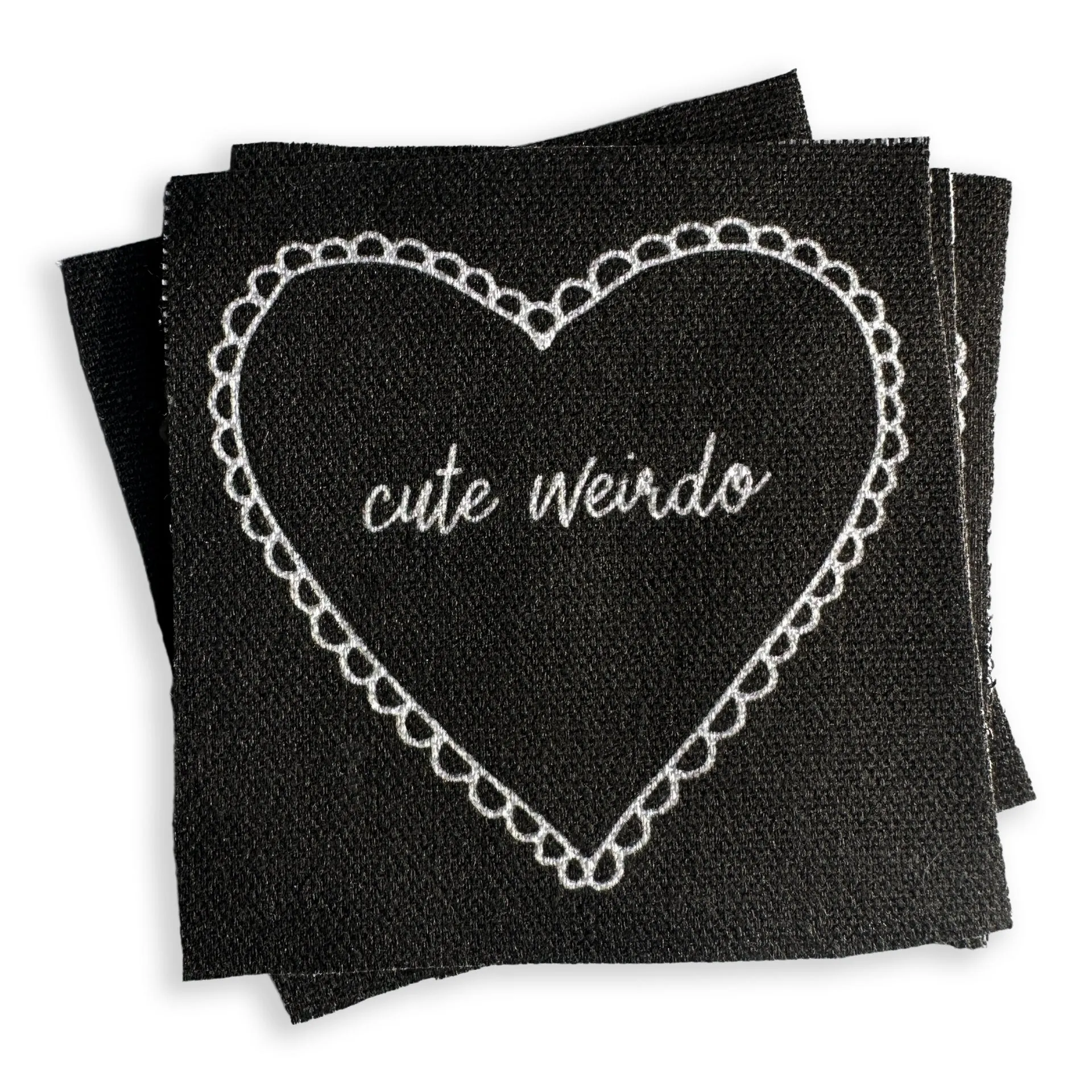 Cute Weirdo Fabric Patch