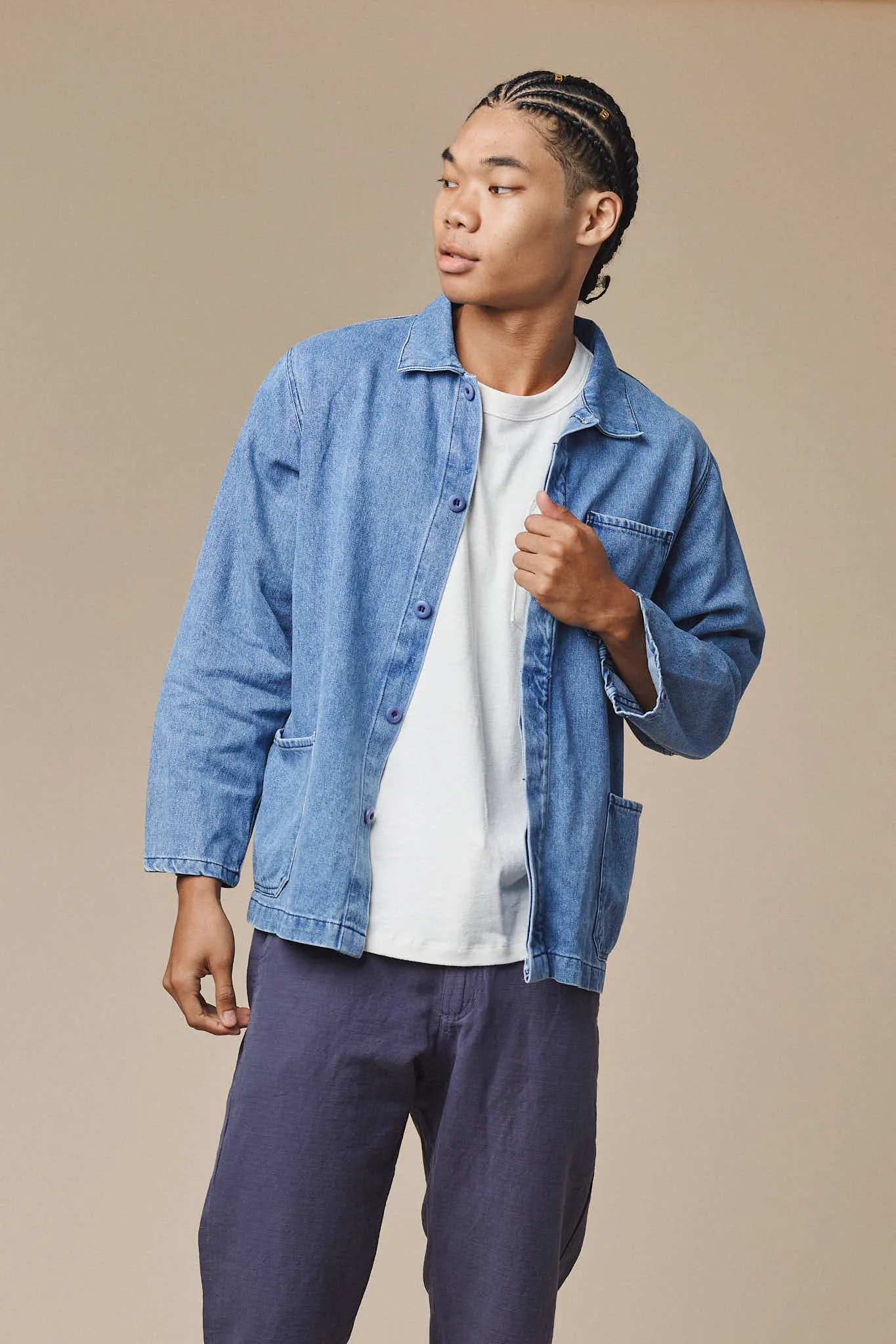 Denim Olympic Jacket