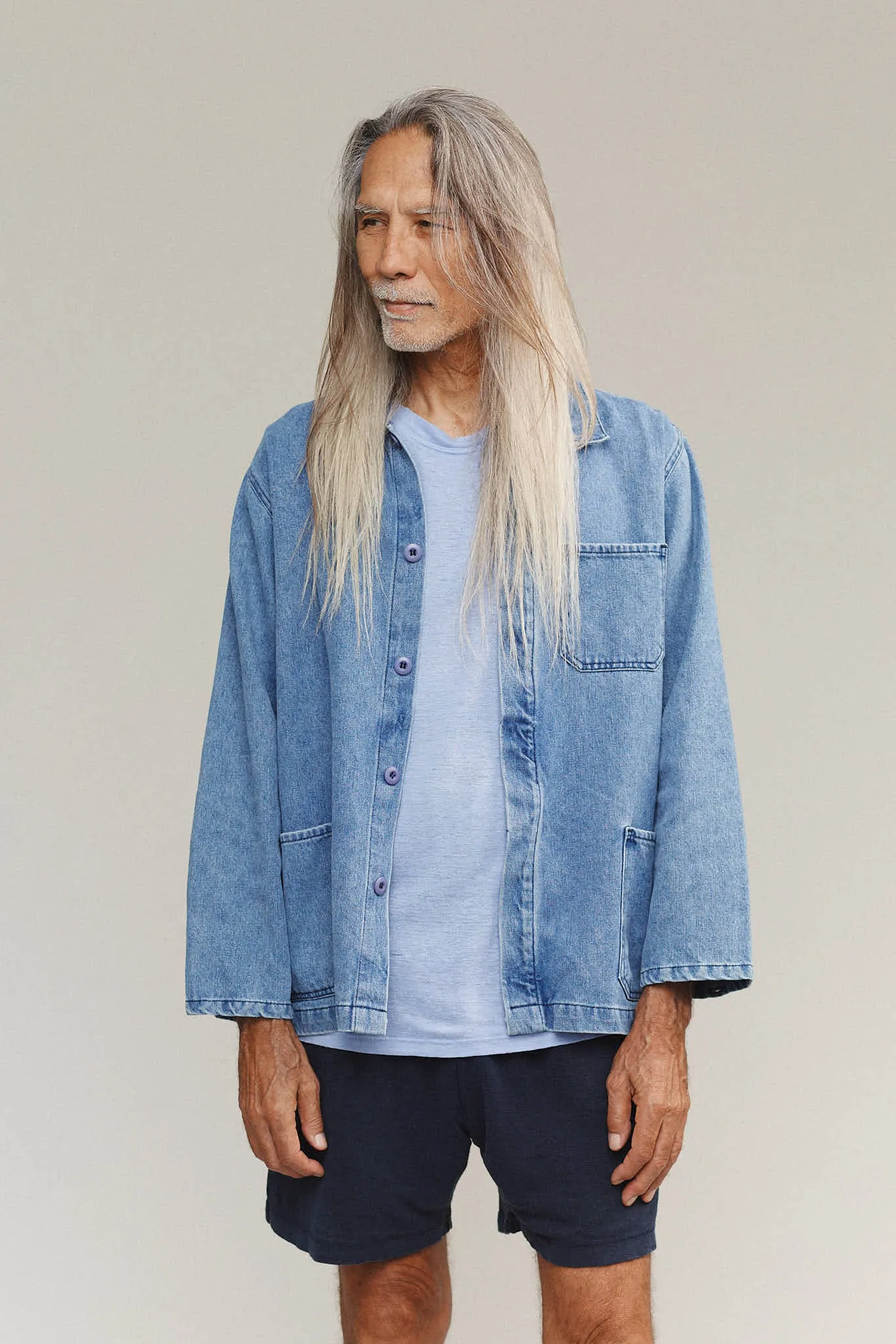 Denim Olympic Jacket