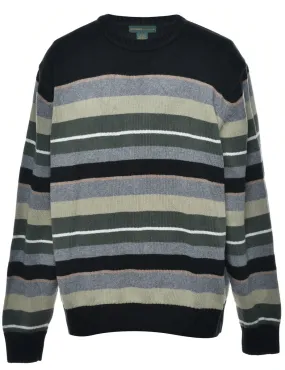 Dockers Striped Jumper - L