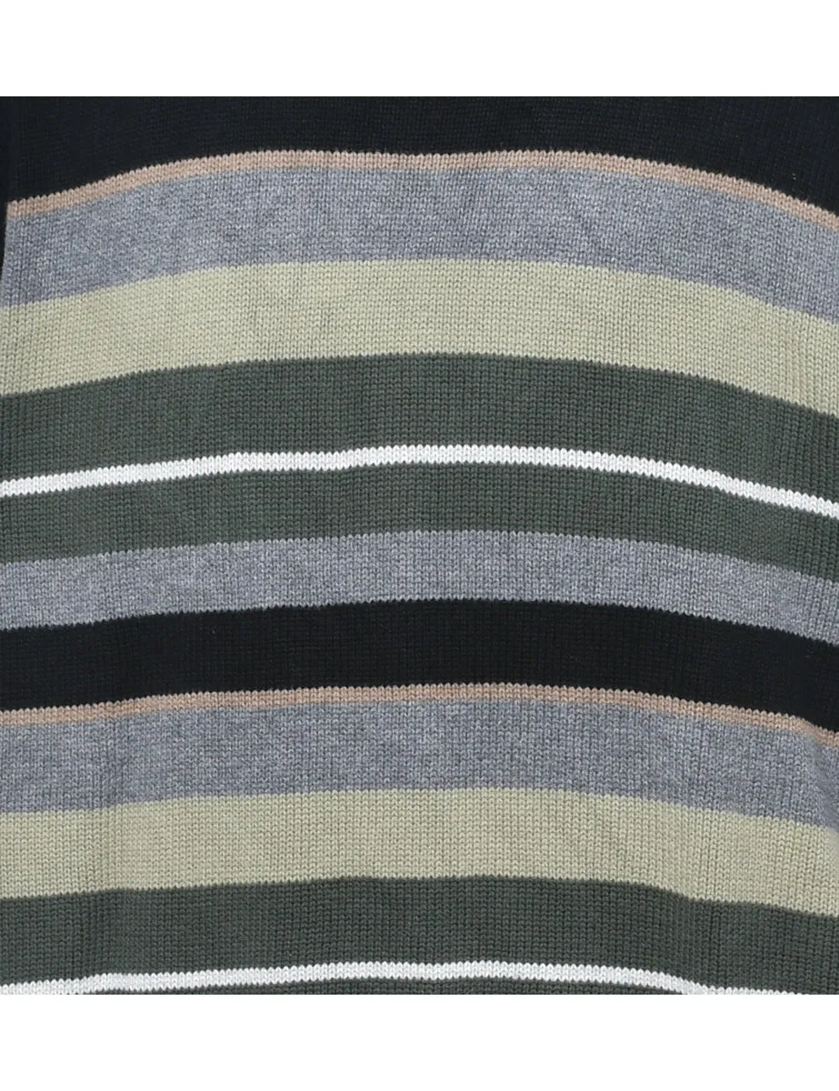 Dockers Striped Jumper - L