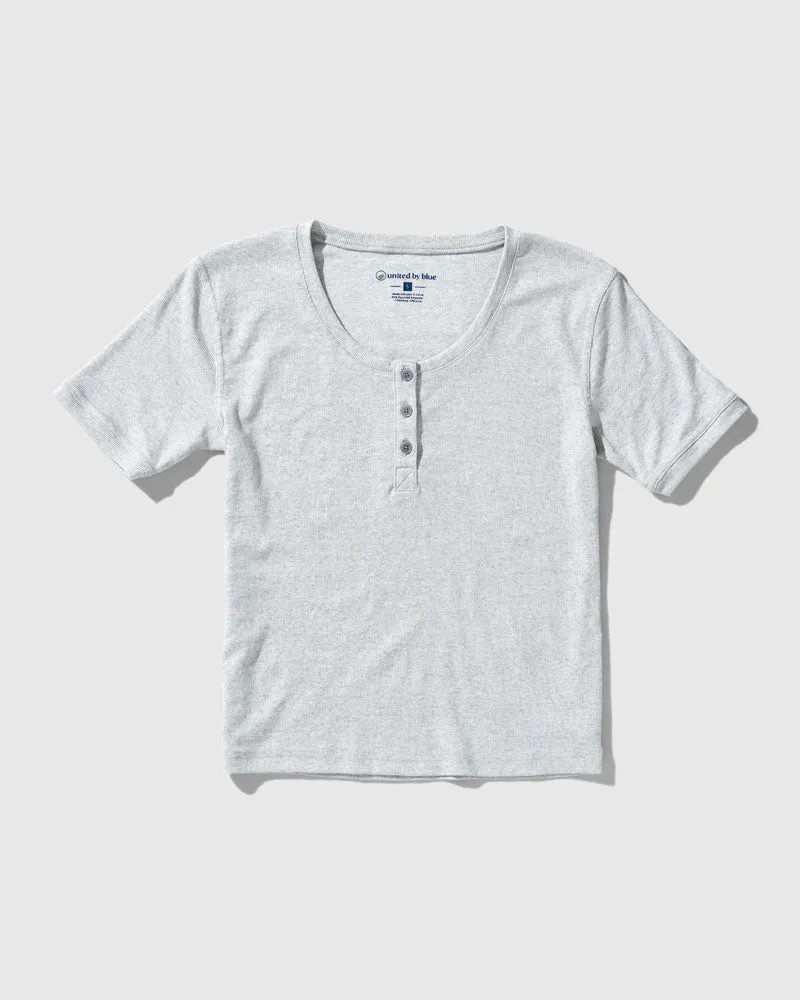 EcoKnit™ Short-Sleeve Henley