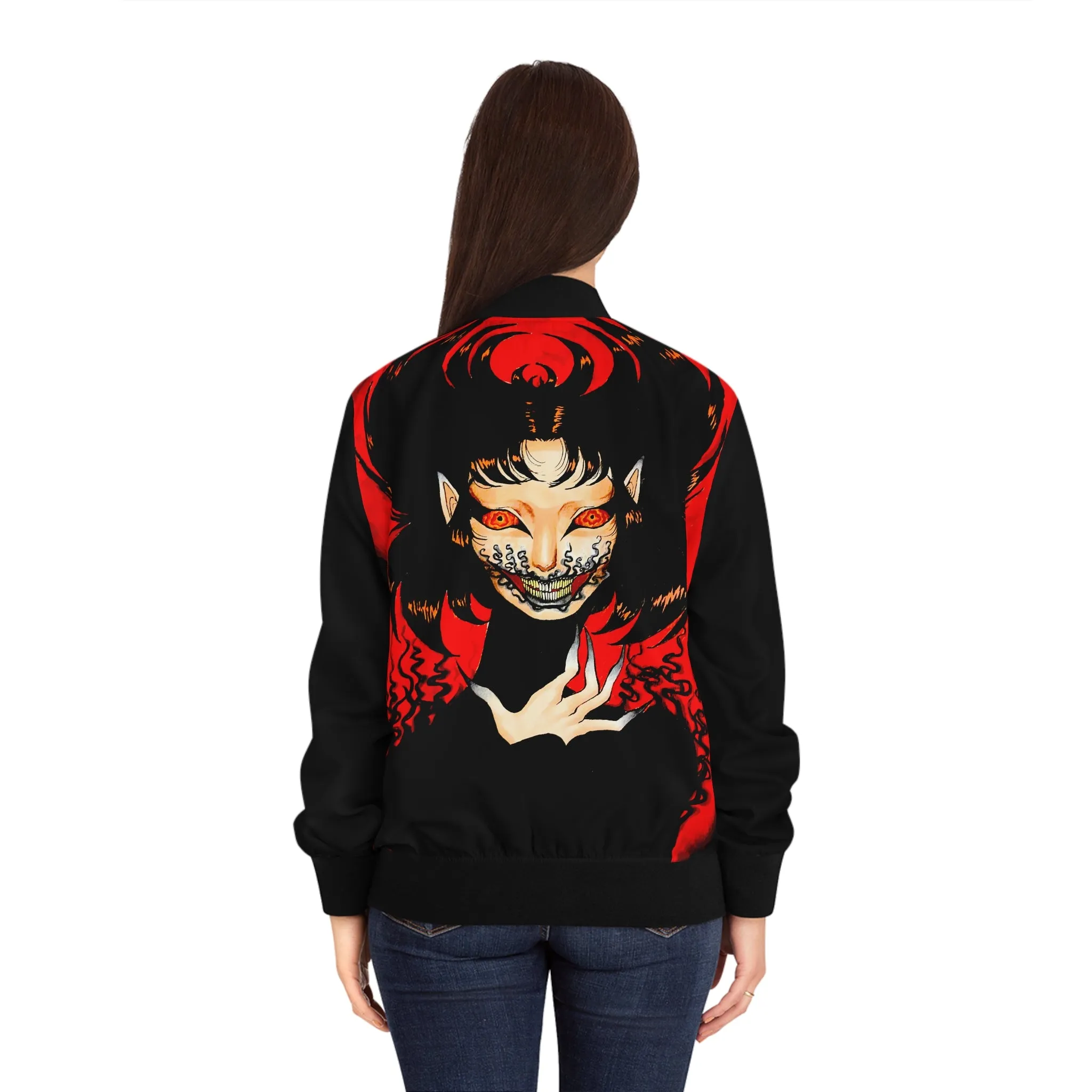 Eyes of Hell Bomber Jacket