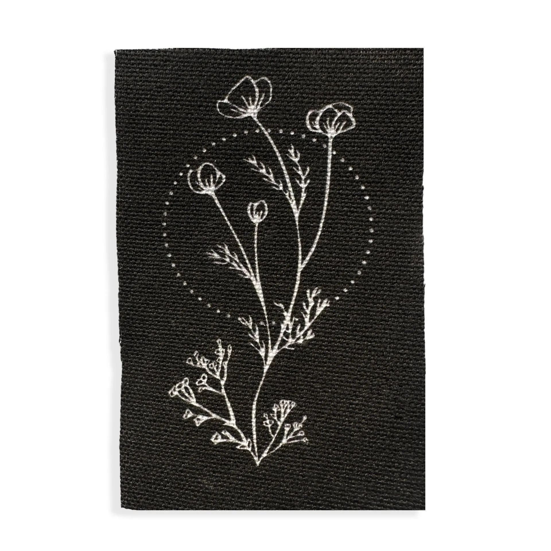 Fabric Flower Sew-On Patch