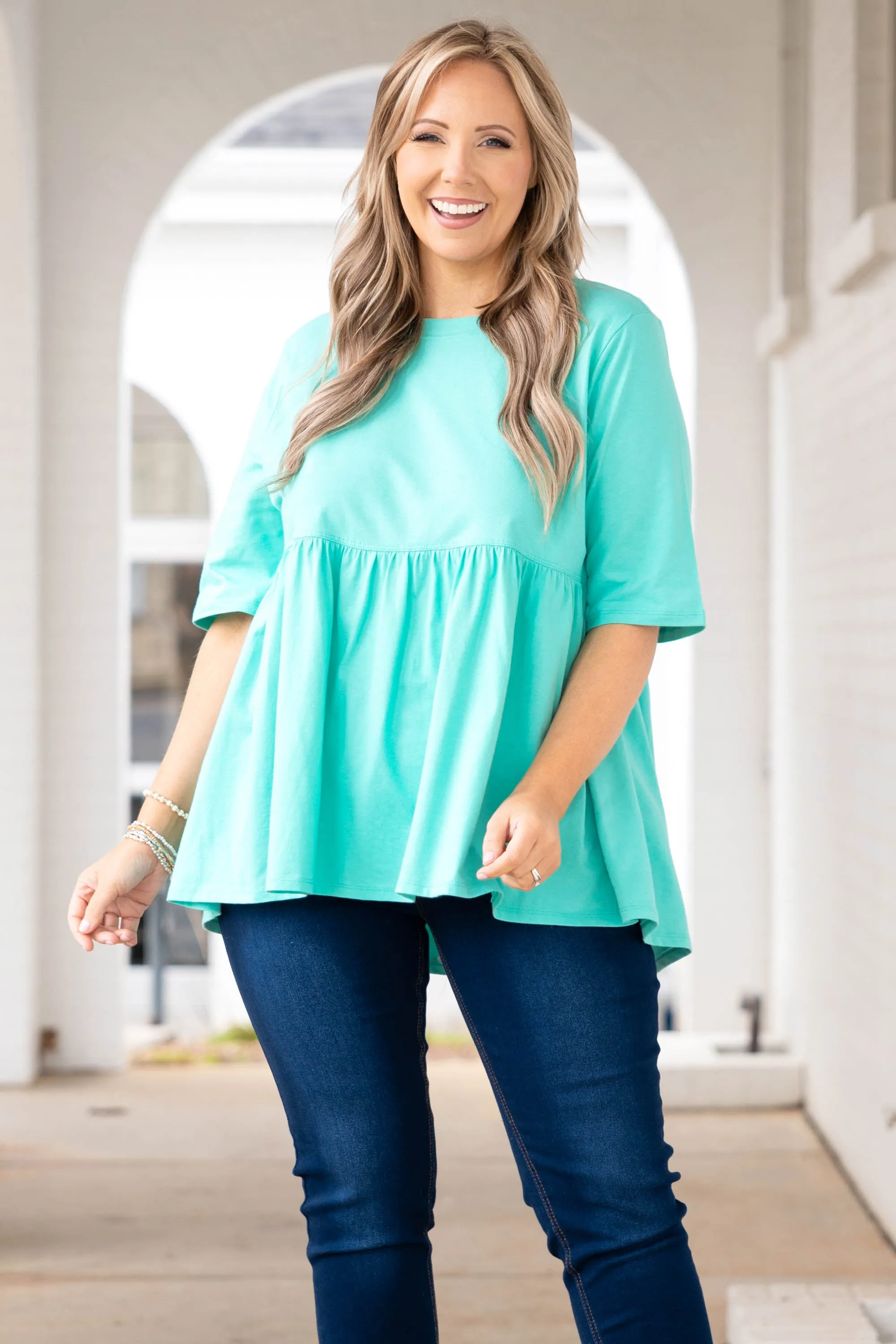 Fearless Soul Top, Mint